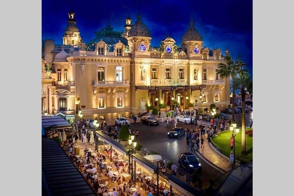 Monaco A 300M Du Casino - Grand Studio Avec Piscine Beausoleil Exteriör bild