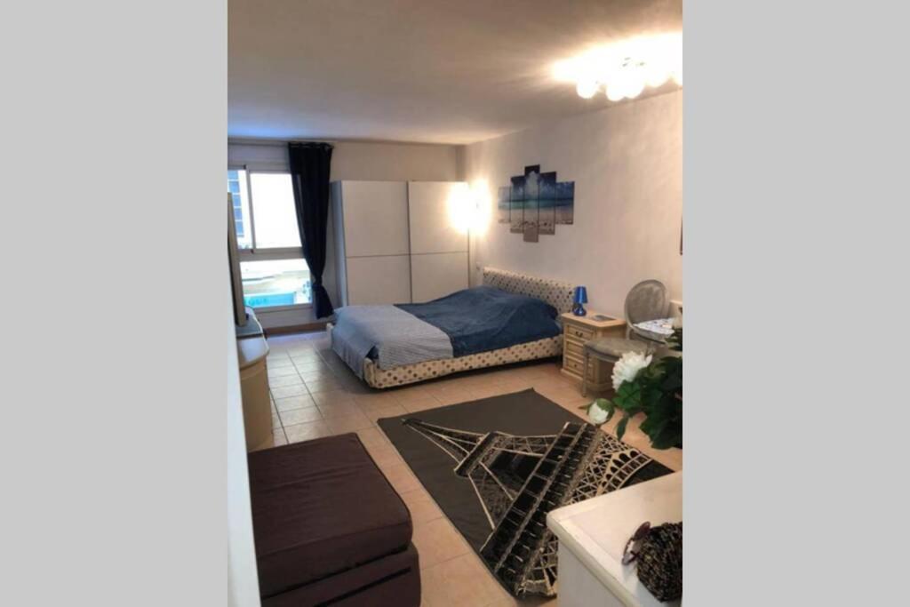 Monaco A 300M Du Casino - Grand Studio Avec Piscine Beausoleil Exteriör bild