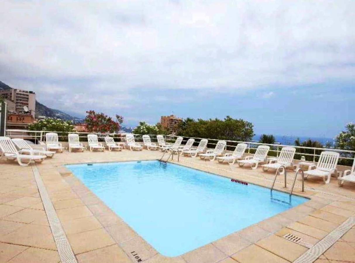 Monaco A 300M Du Casino - Grand Studio Avec Piscine Beausoleil Exteriör bild